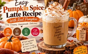 Easy Pumpkin Spice Latte Recipe With Real Pumpkin