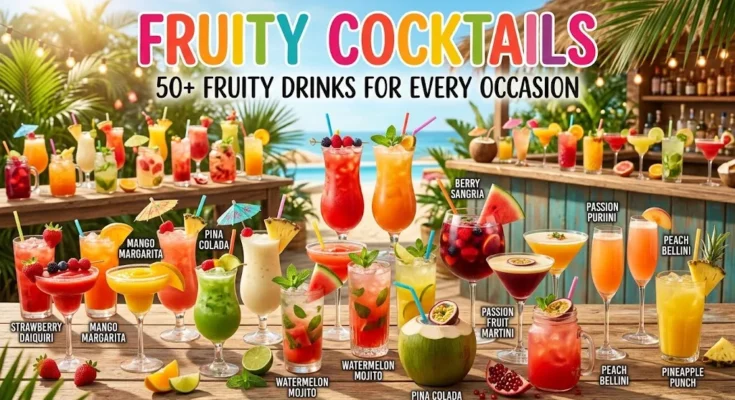 Fruity Cocktails: 50+ Fruity Drinks for Every Occasion