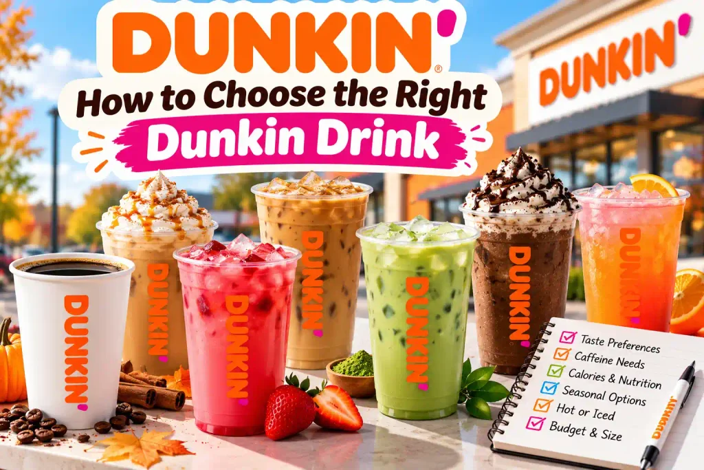 How to Choose the Right Dunkin Drink