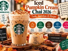 Iced Pumpkin Cream Chai 2026: Taste, Nutrition & Recipe