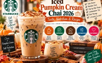 Iced Pumpkin Cream Chai 2026: Taste, Nutrition & Recipe