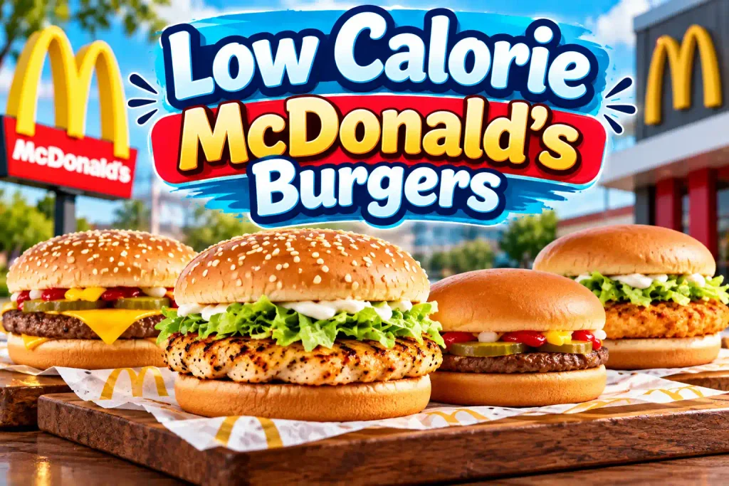 Low Calorie McDonald’s Burgers