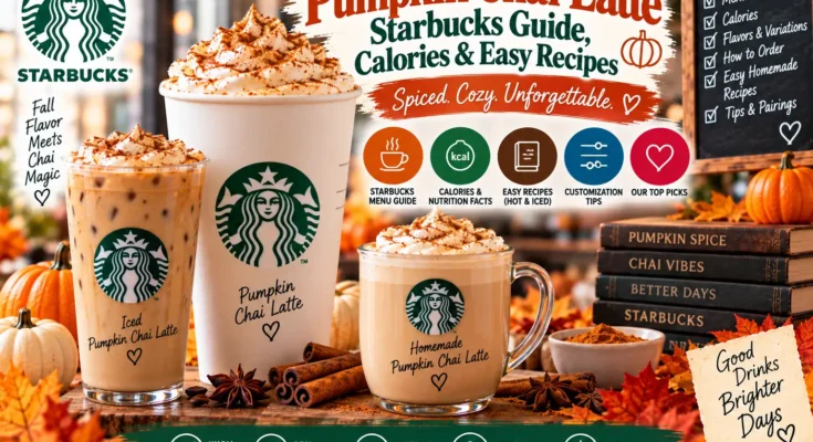 Pumpkin Chai Latte: Starbucks Guide, Calories & Easy Recipes