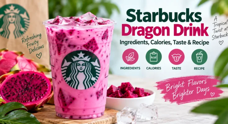 Starbucks Dragon Drink: Ingredients, Calories, Taste & Recipe