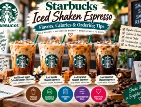 Starbucks Iced Shaken Espresso: Flavors, Calories & Ordering Tips