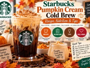Starbucks Pumpkin Cream Cold Brew: Recipe, Nutrition & Tips