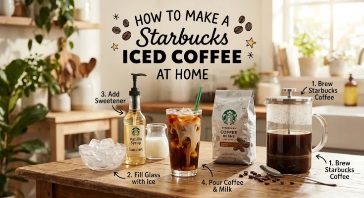 How to Make Starbucks Iced Coffee at Home: Easy Copycat Recipes