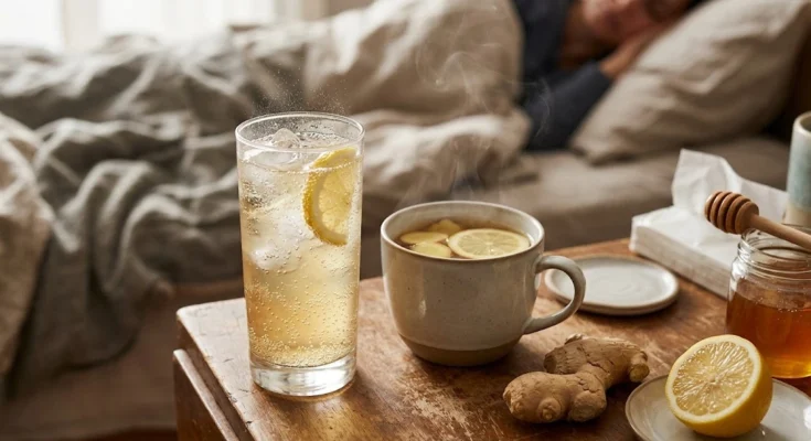 Is Ginger Ale Good for a Sore Throat? Best Drinks When Sick