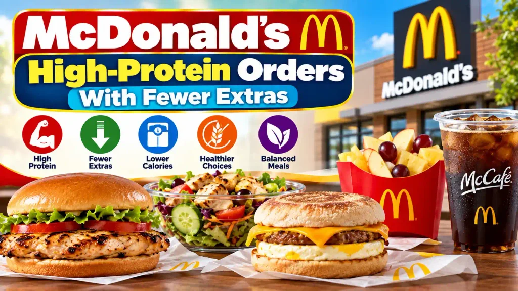 High-Protein McDonald’s Orders With Fewer Extras