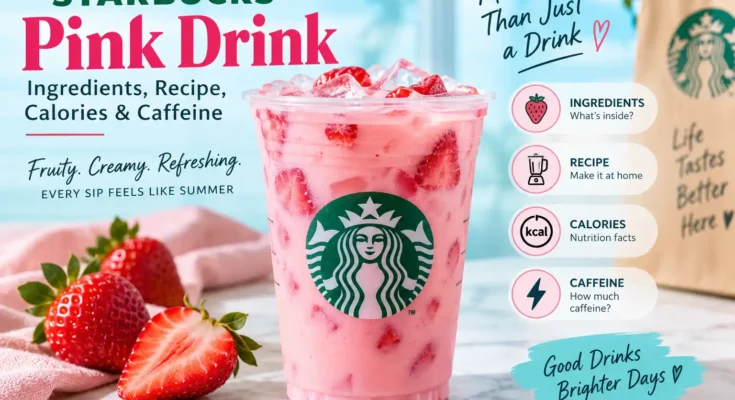 Pink Drink: Ingredients, Recipe, Calories & Caffeine