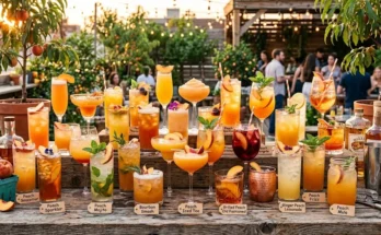 50 Peach Cocktails and Peach Drinks to Try