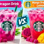 Dragon Drink vs. Mango Dragon fruit Lemonade