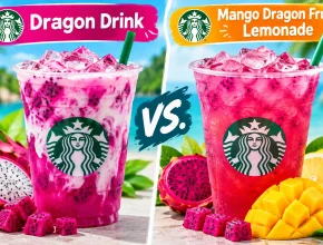 Dragon Drink vs. Mango Dragon fruit Lemonade