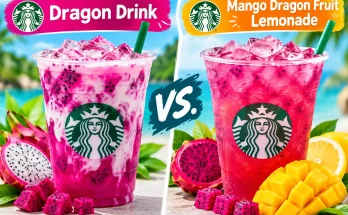 Dragon Drink vs. Mango Dragon fruit Lemonade
