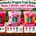 Starbucks Dragon Fruit Drinks: Menu, Calories, and Caffeine