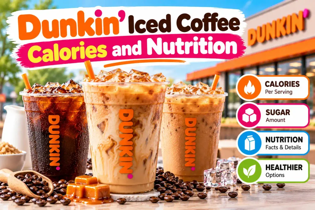 Dunkin Iced Coffee Calories and Nutrition
