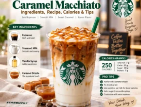 Caramel Macchiato: Starbucks Ingredients, Recipe, Calories & Tips