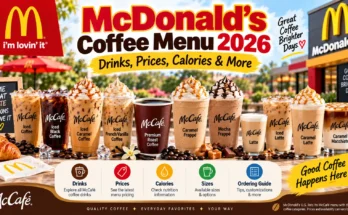 McDonald’s Coffee Menu 2026: Drinks, Prices, Calories & More
