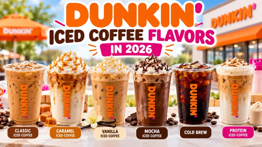 Dunkin Iced Coffee Flavors in 2026