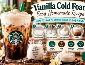 Vanilla Cold Foam: Easy Homemade Recipe