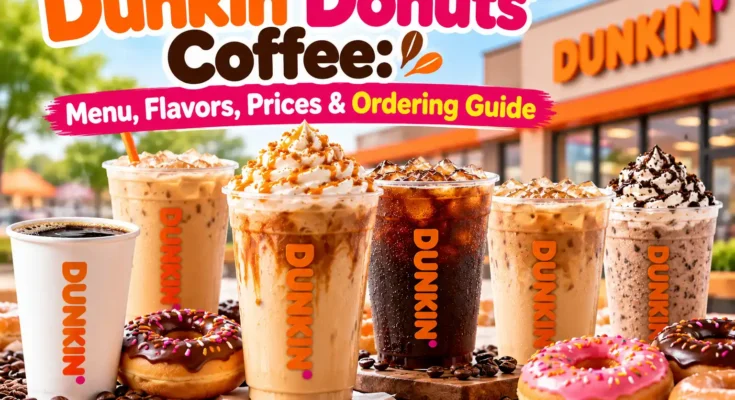 Dunkin Donuts Coffee: Menu, Flavors, Prices & Ordering Guide