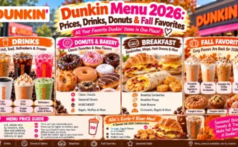 Dunkin Menu 2026: Prices, Drinks, Donuts & Fall Favorites