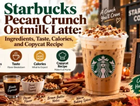 Starbucks Pecan Crunch Oatmilk Latte: Ingredients, Taste, Calories, and Copycat Recipe