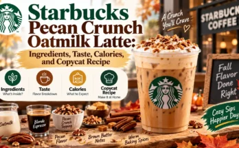 Starbucks Pecan Crunch Oatmilk Latte: Ingredients, Taste, Calories, and Copycat Recipe