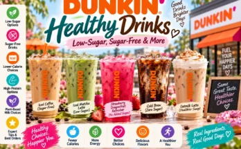 Healthy Dunkin Drinks: Low-Sugar, Sugar-Free & More