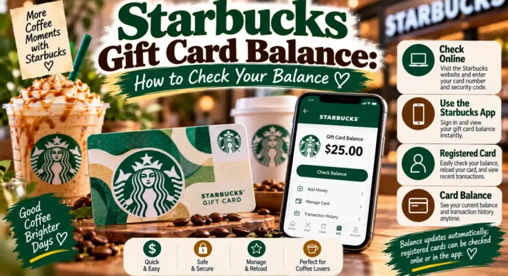 Starbucks Gift Card Balance: How to Check Your Balance