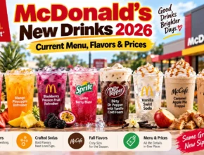 McDonald’s New Drinks 2026: Current Menu, Flavors & Prices