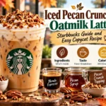Iced Pecan Crunch Oatmilk Latte: Starbucks Guide and Easy Copycat Recipe
