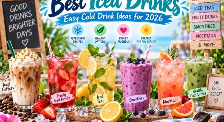 Best Iced Drinks: Easy Cold Drink Ideas for 2026