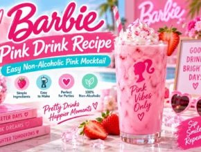 Barbie Pink Drink Recipe: Easy Non-Alcoholic Pink Mocktail