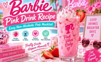 Barbie Pink Drink Recipe: Easy Non-Alcoholic Pink Mocktail