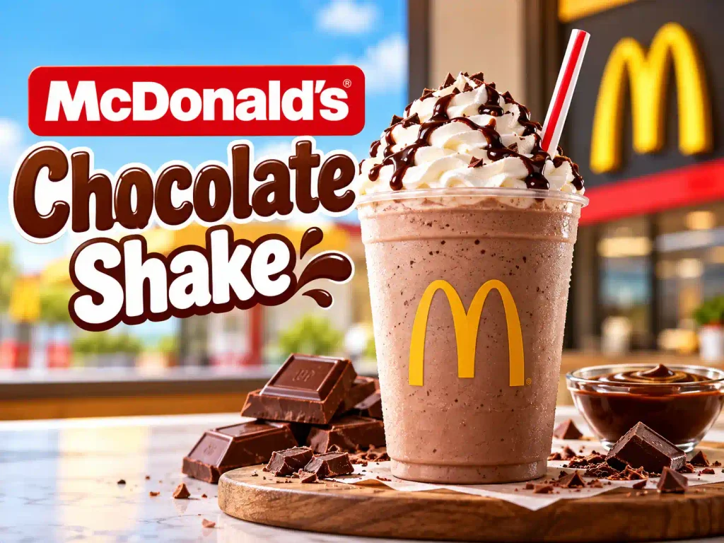 McDonald's Chocolate Shake