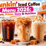 Dunkin Iced Coffee Menu 2026: Flavors, Prices, Sizes & Nutrition