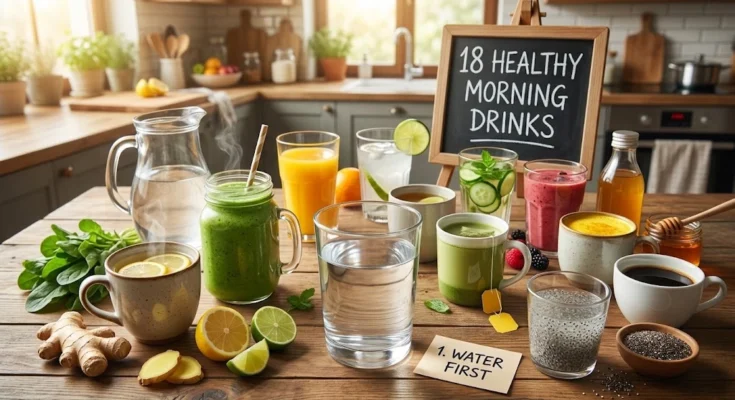 18 Healthy Morning Drinks: What Should You Drink First?