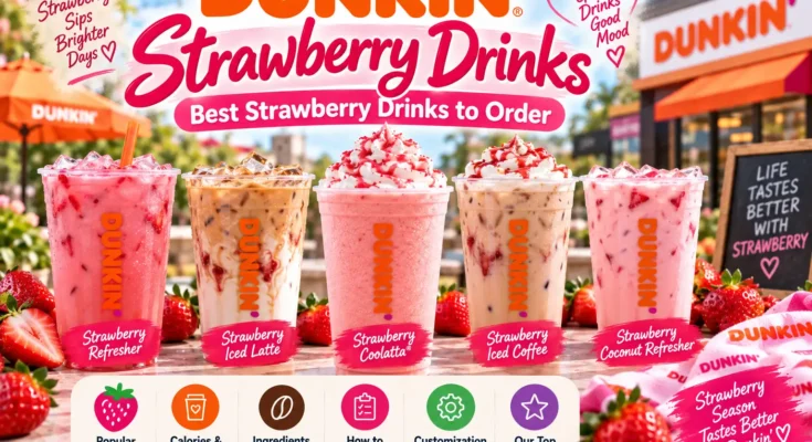 Dunkin Strawberry Drinks: Best Strawberry Drinks to Order