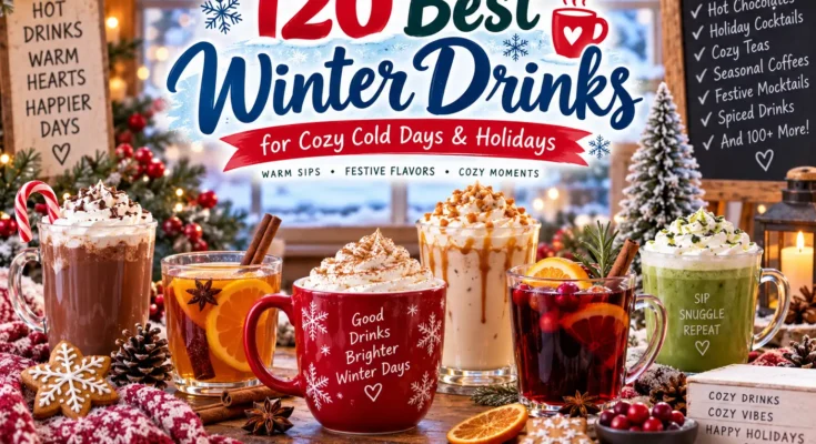 120 Best Winter Drinks for Cozy Cold Days & Holidays