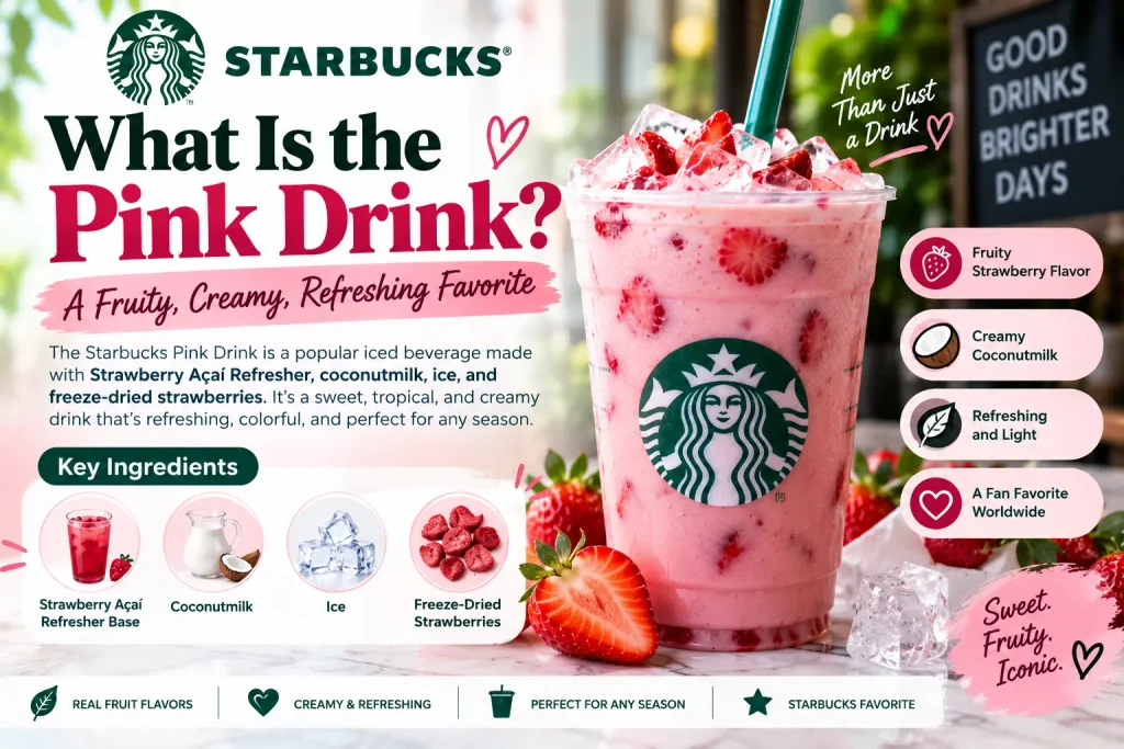 What Is the Starbucks Pink Drink?