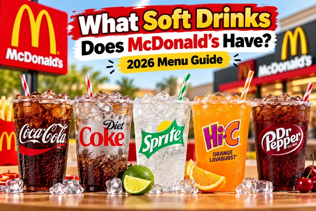 What Soft Drinks Does McDonald's Have?