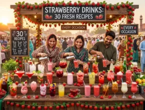 Strawberry Drinks: 30 Fresh Recipes for Every Occasion
