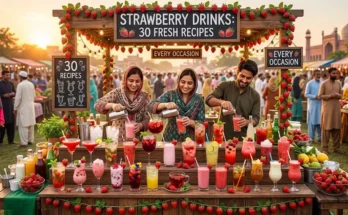 Strawberry Drinks: 30 Fresh Recipes for Every Occasion