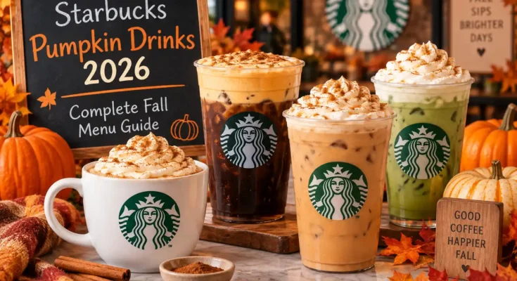 Starbucks Pumpkin Drinks 2026: Complete Fall Menu Guide