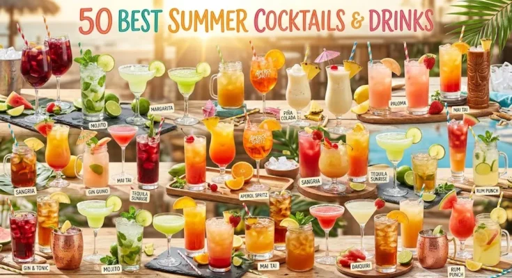 50 Best Summer Cocktails and Drinks