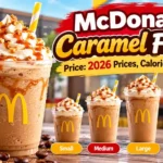 McDonald’s Caramel Frappé Price: 2026 Prices, Calories & Sizes