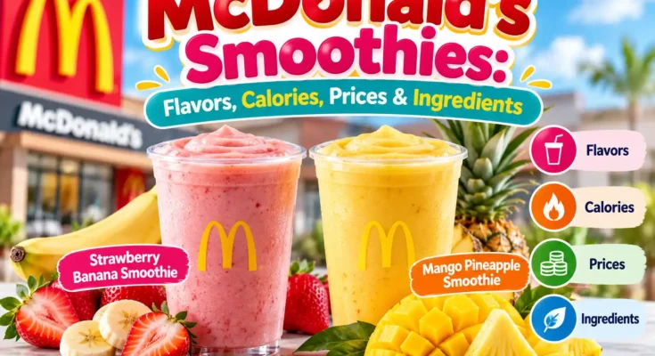 McDonald’s Smoothies: Flavors, Calories, Prices & Ingredients
