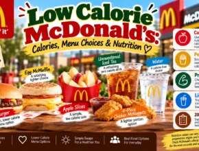 Low Calorie McDonald’s: Calories, Menu Choices & Nutrition