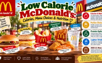 Low Calorie McDonald’s: Calories, Menu Choices & Nutrition